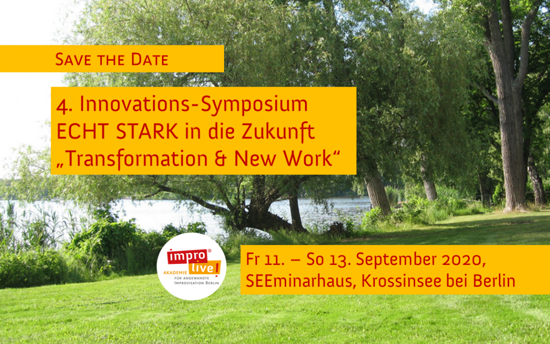 4. Innovations-Symposium ECHT STARK in die Zukunft 2020